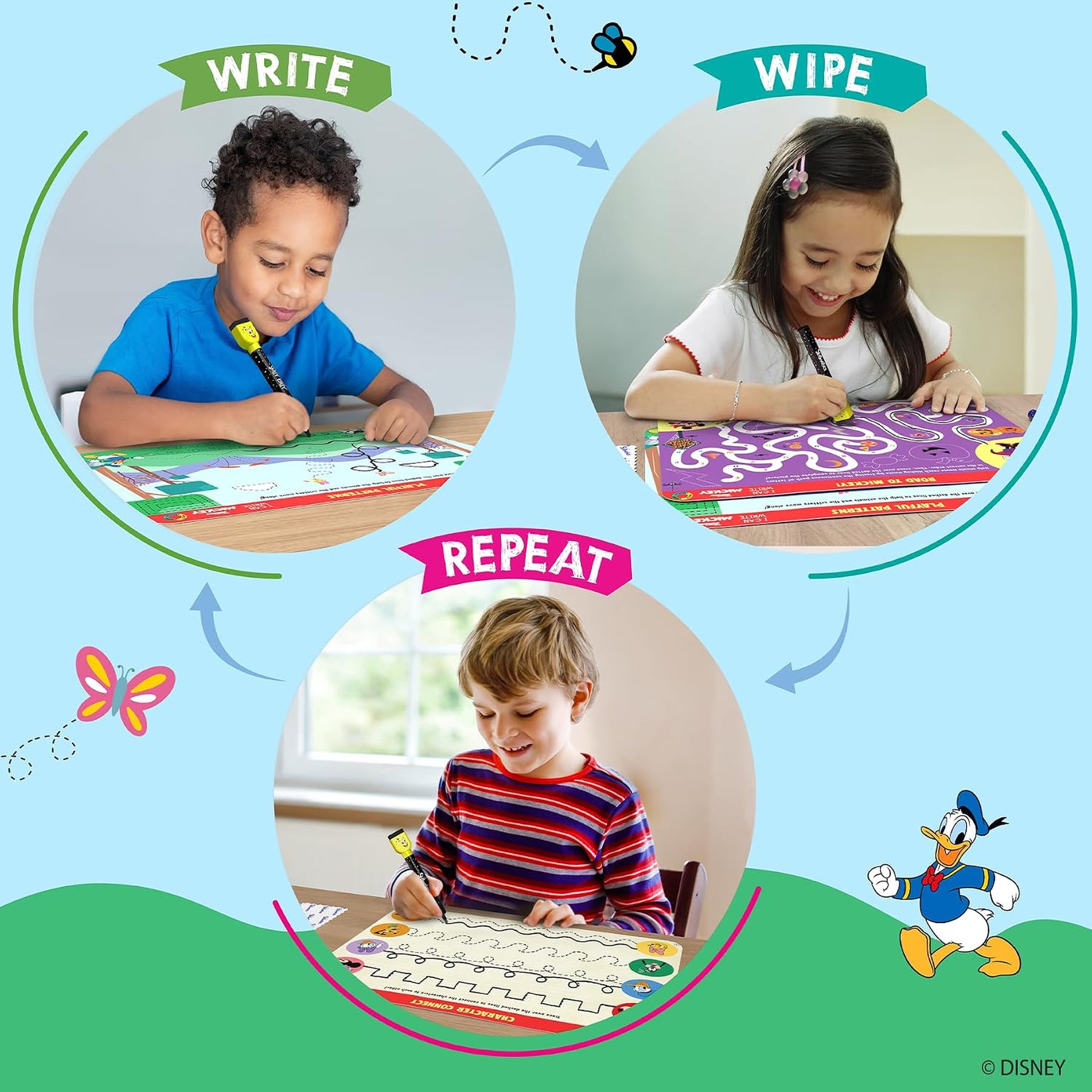 Write & Wipe - I Can Write Disney Junior Mickey Mouse