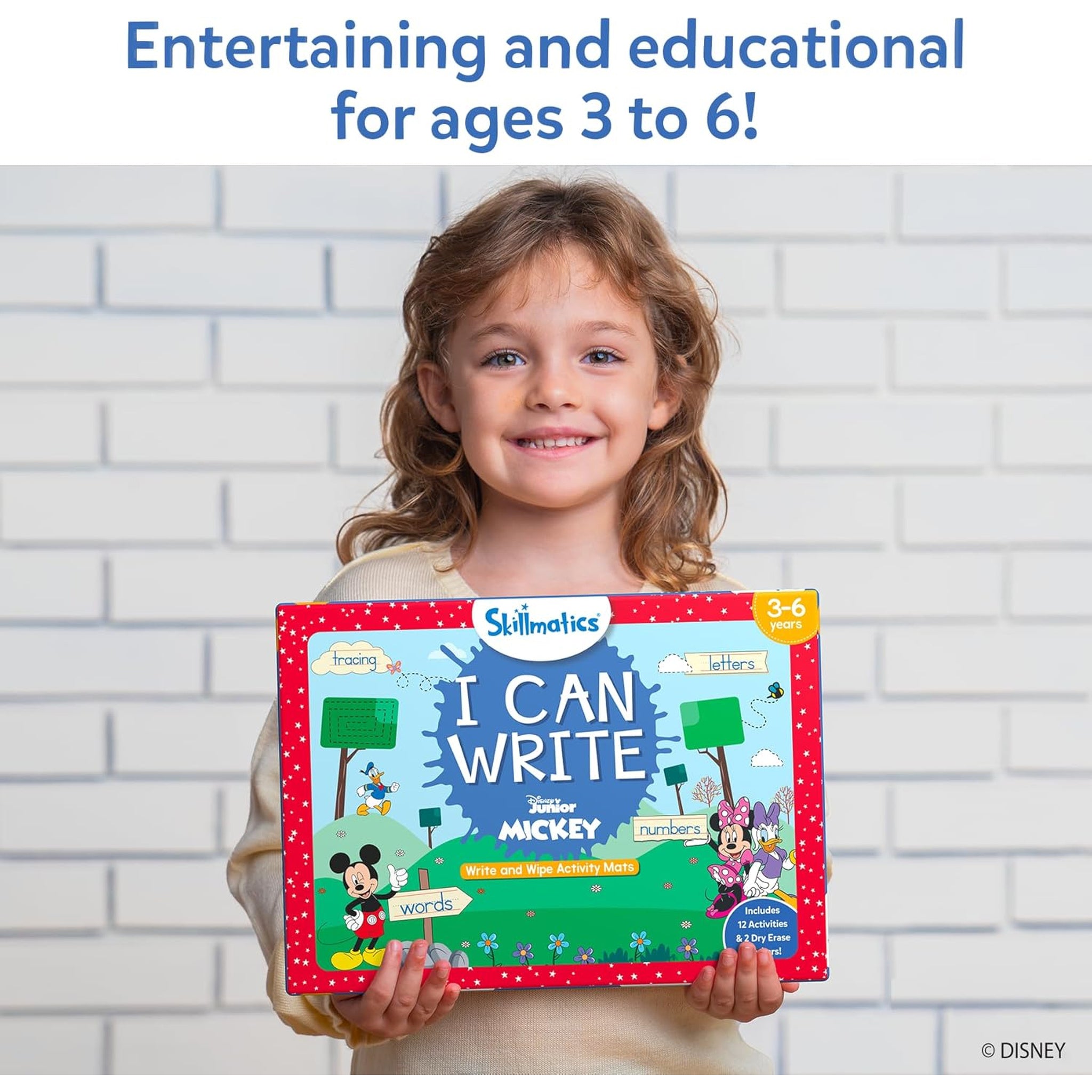 Write & Wipe - I Can Write Disney Junior Mickey Mouse
