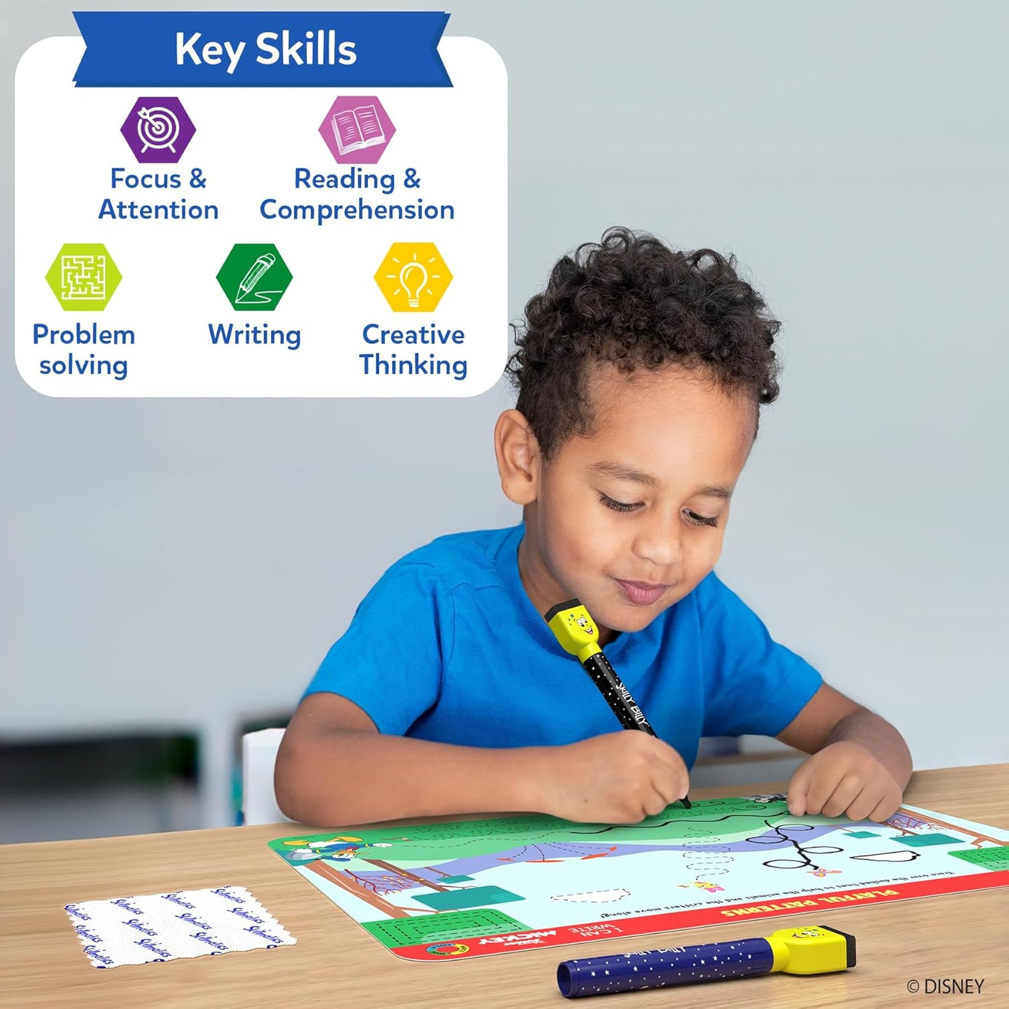 Write & Wipe - I Can Write Disney Junior Mickey Mouse