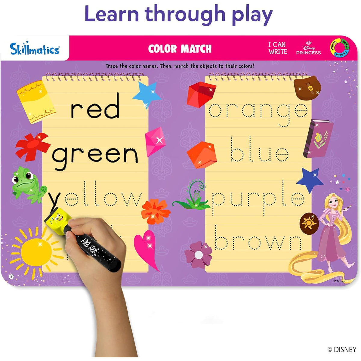Write & Wipe - I Can Write Disney Princess