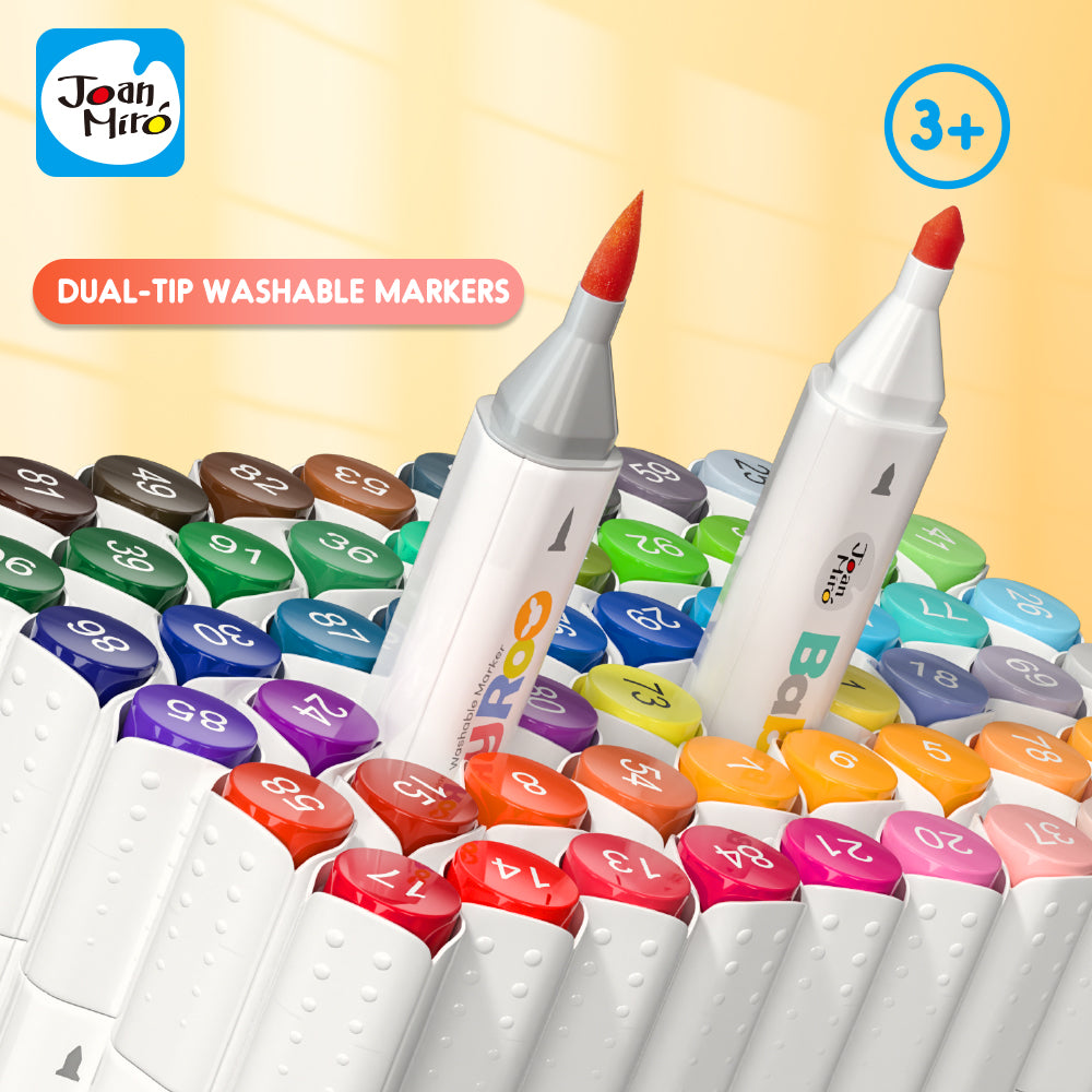 Jarmelo - Dual-Tip Washable Markers (24 Ct.)