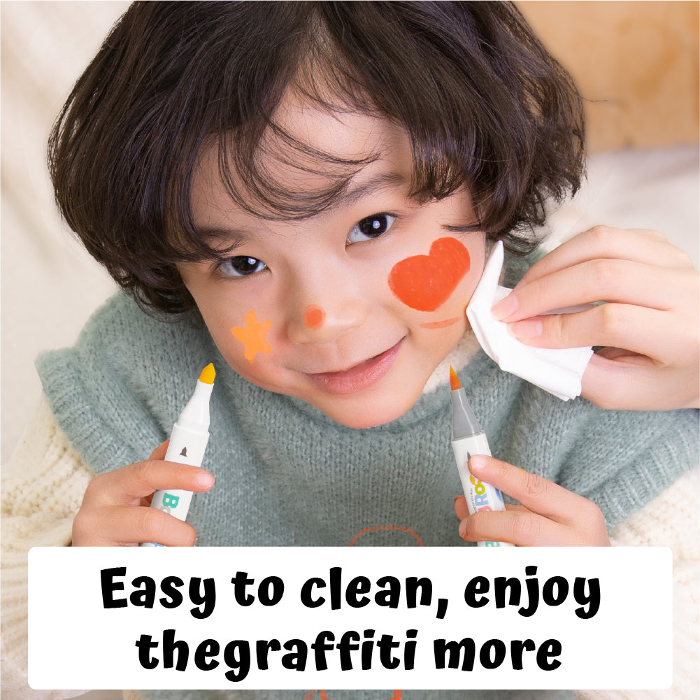 Jarmelo - Dual-Tip Washable Markers (24 Ct.)