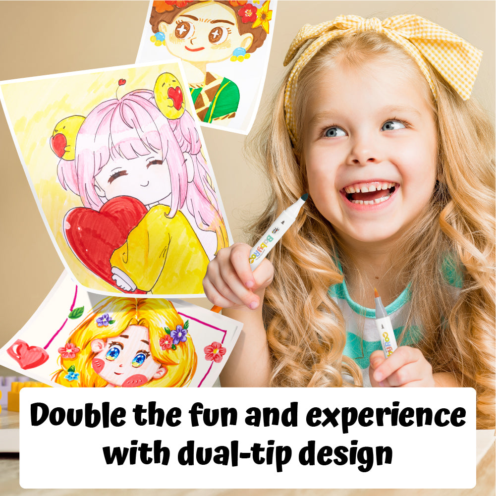 Jarmelo - Dual-Tip Washable Markers (24 Ct.)