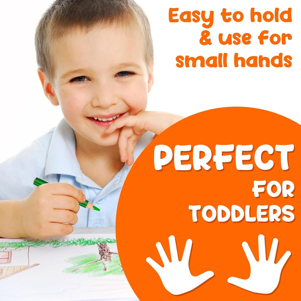 Tiny Geeks - Jumbo Pencils - Set of 12