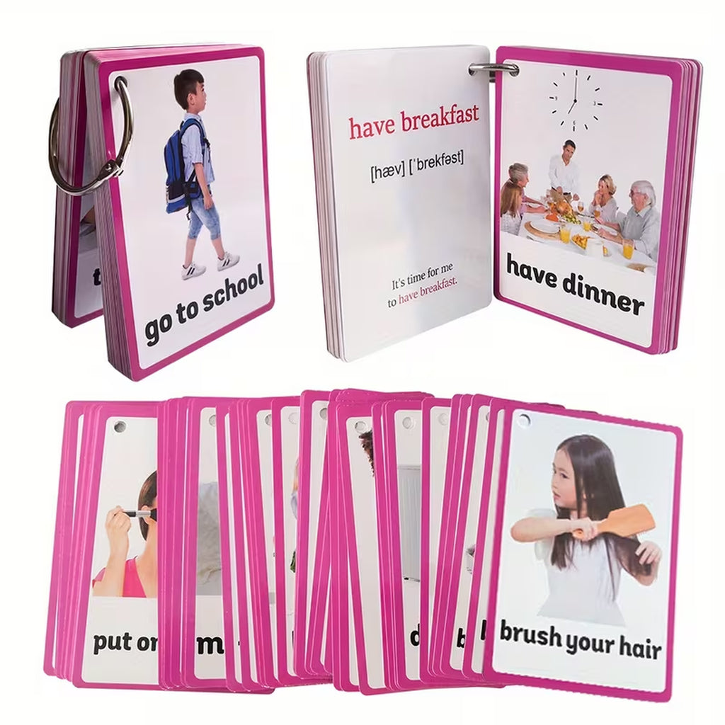 Daily Routines Flashcards