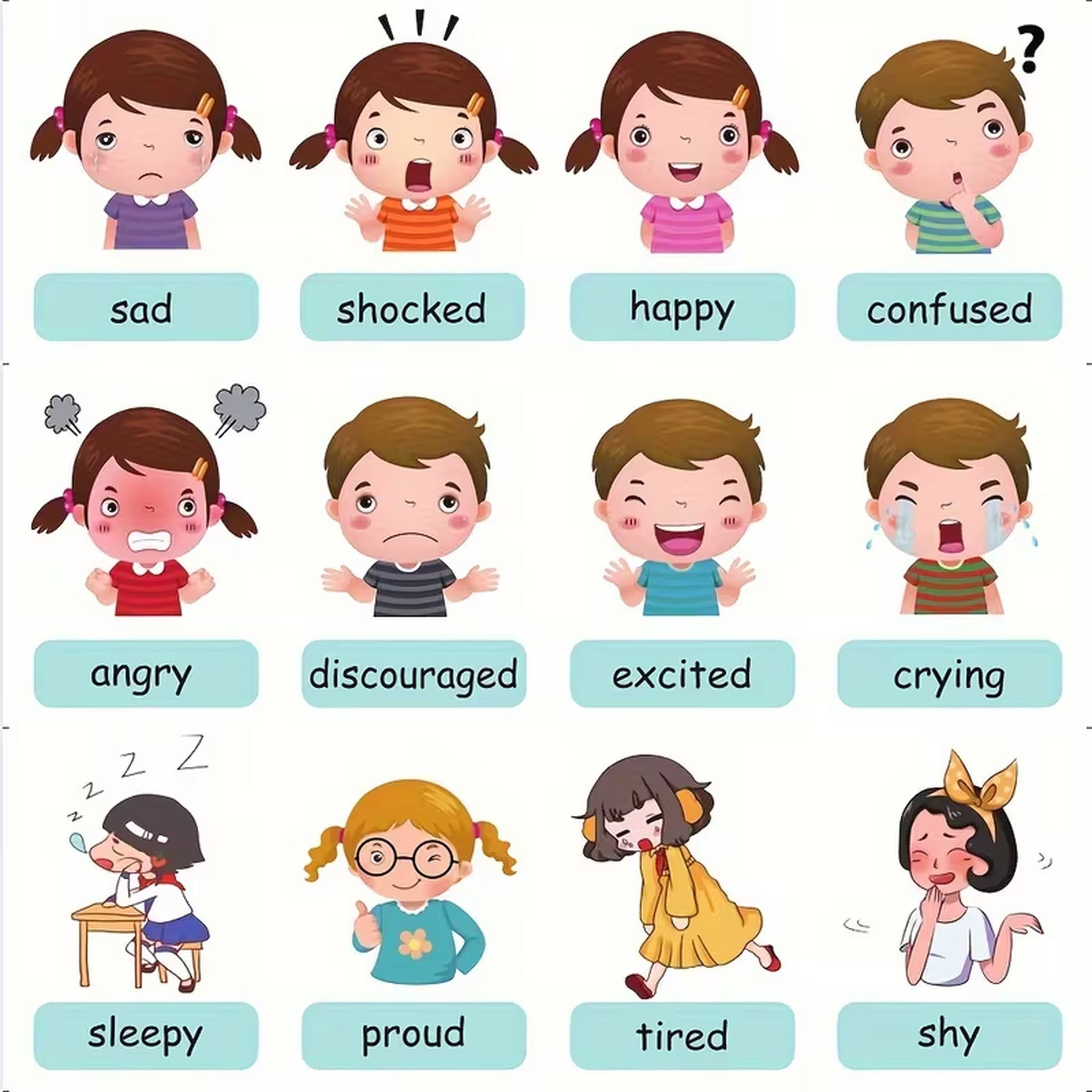 Feelings Flashcards