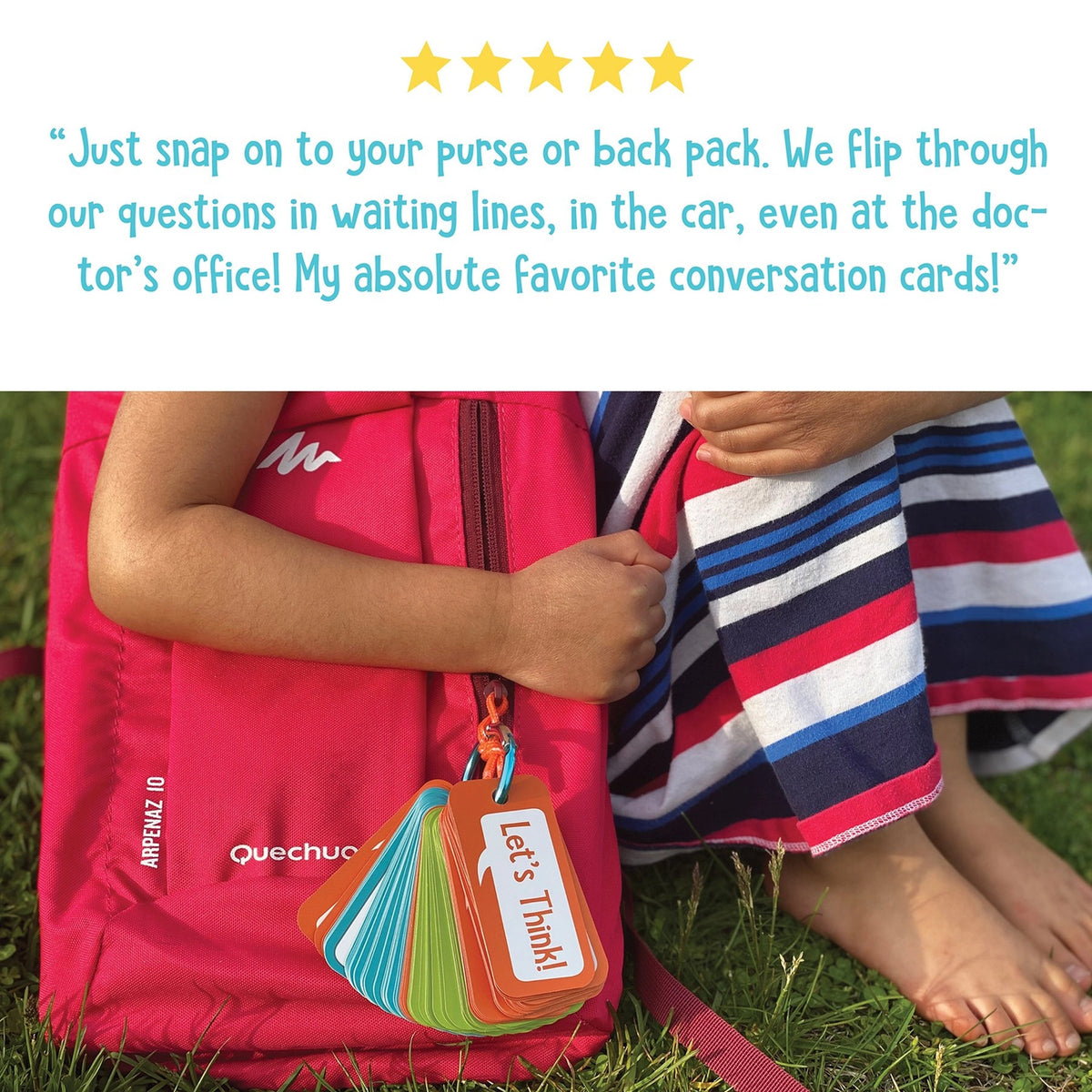 Let's Chat Portable Conversation Starter Cards