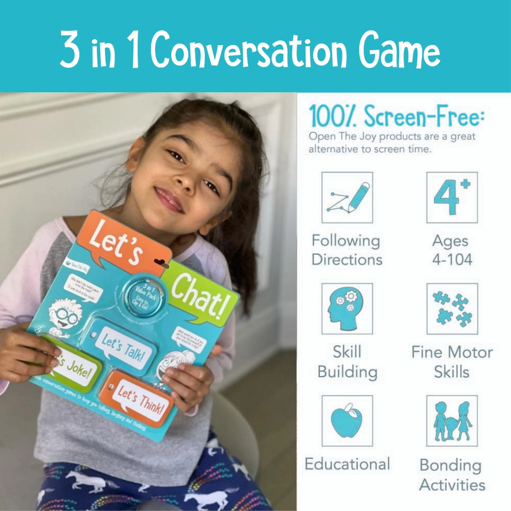 Let's Chat Portable Conversation Starter Cards