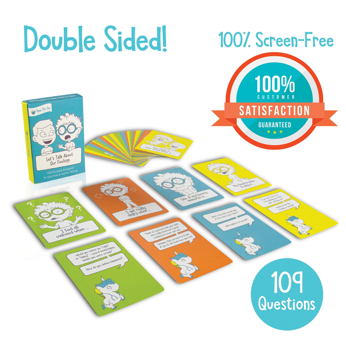 Let's Talk: Conversation Starters for Kids to Discuss Feelings