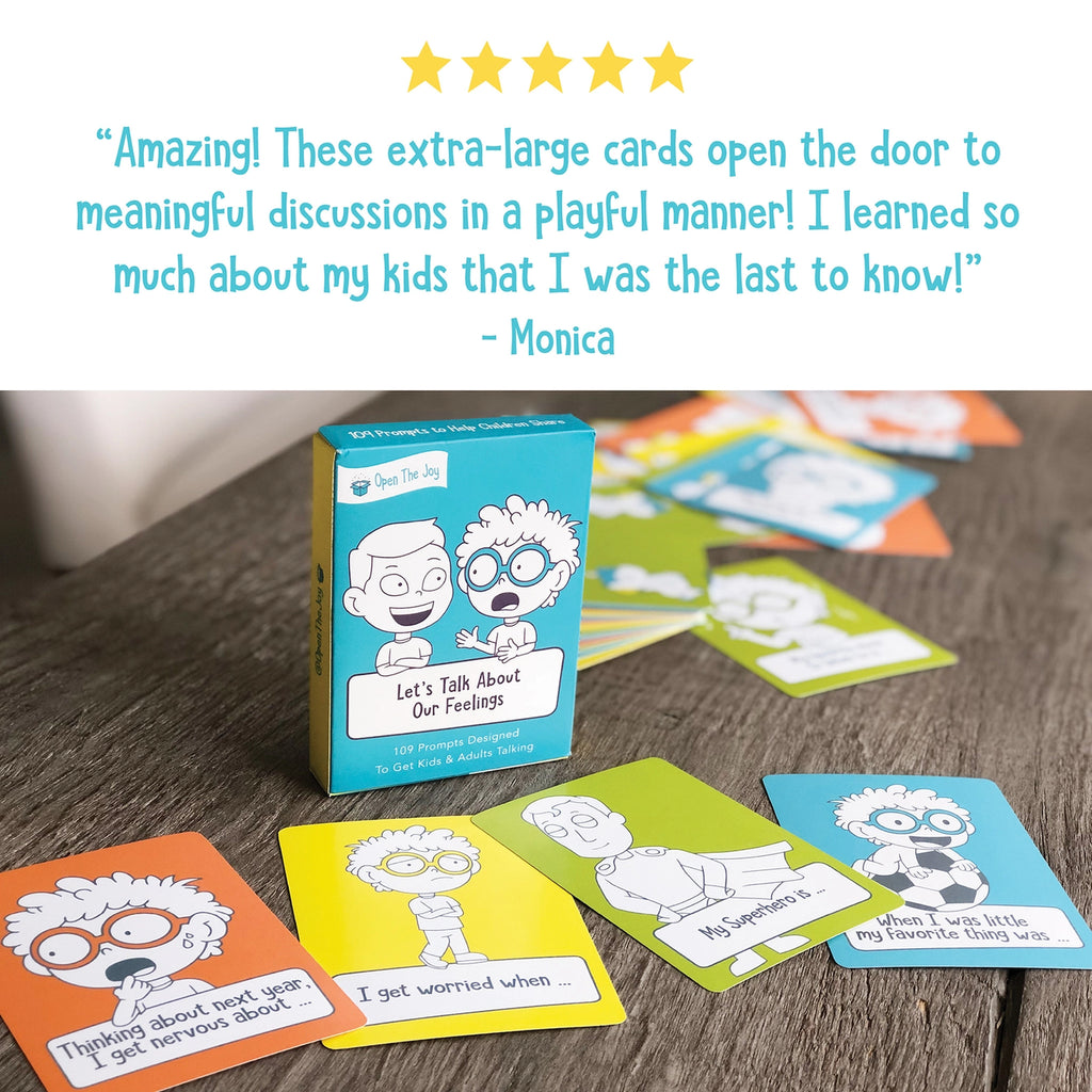 Let's Talk: Conversation Starters for Kids to Discuss Feelings