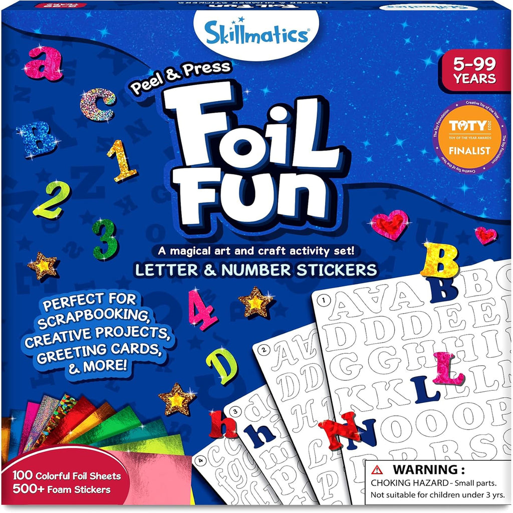 Foil Fun - Letter & Number Stickers