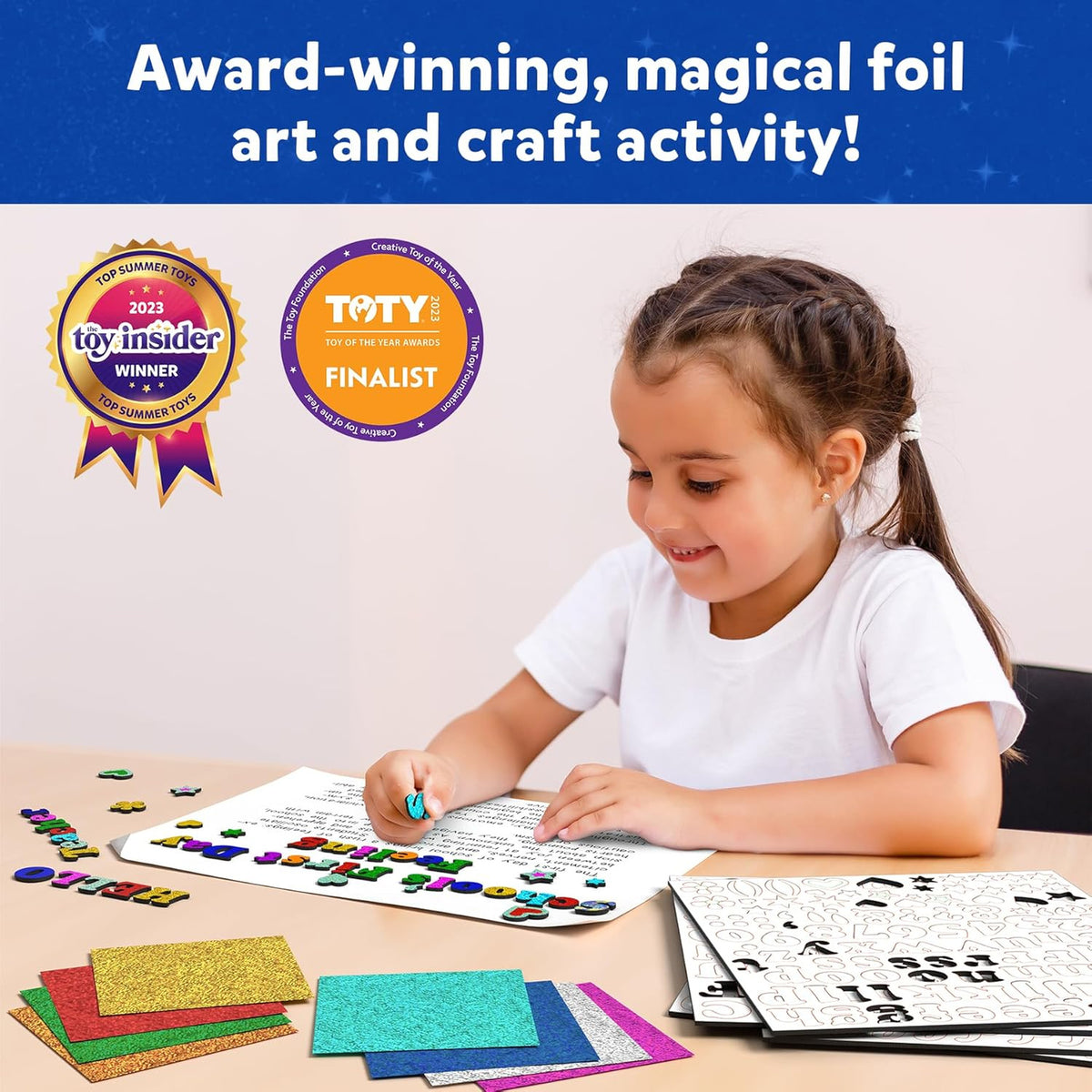 Foil Fun - Letter & Number Stickers