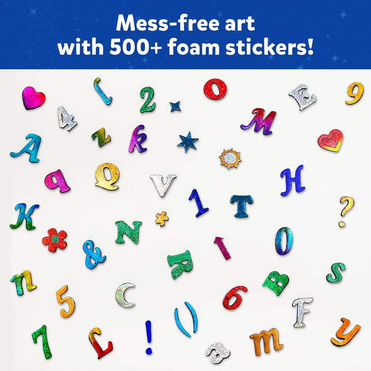 Foil Fun - Letter & Number Stickers