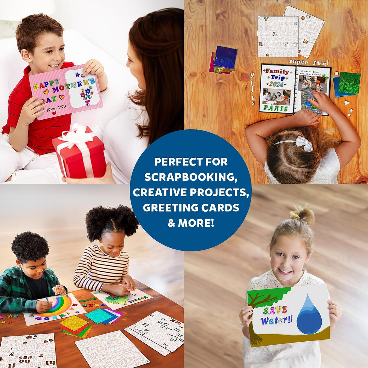 Foil Fun - Letter & Number Stickers