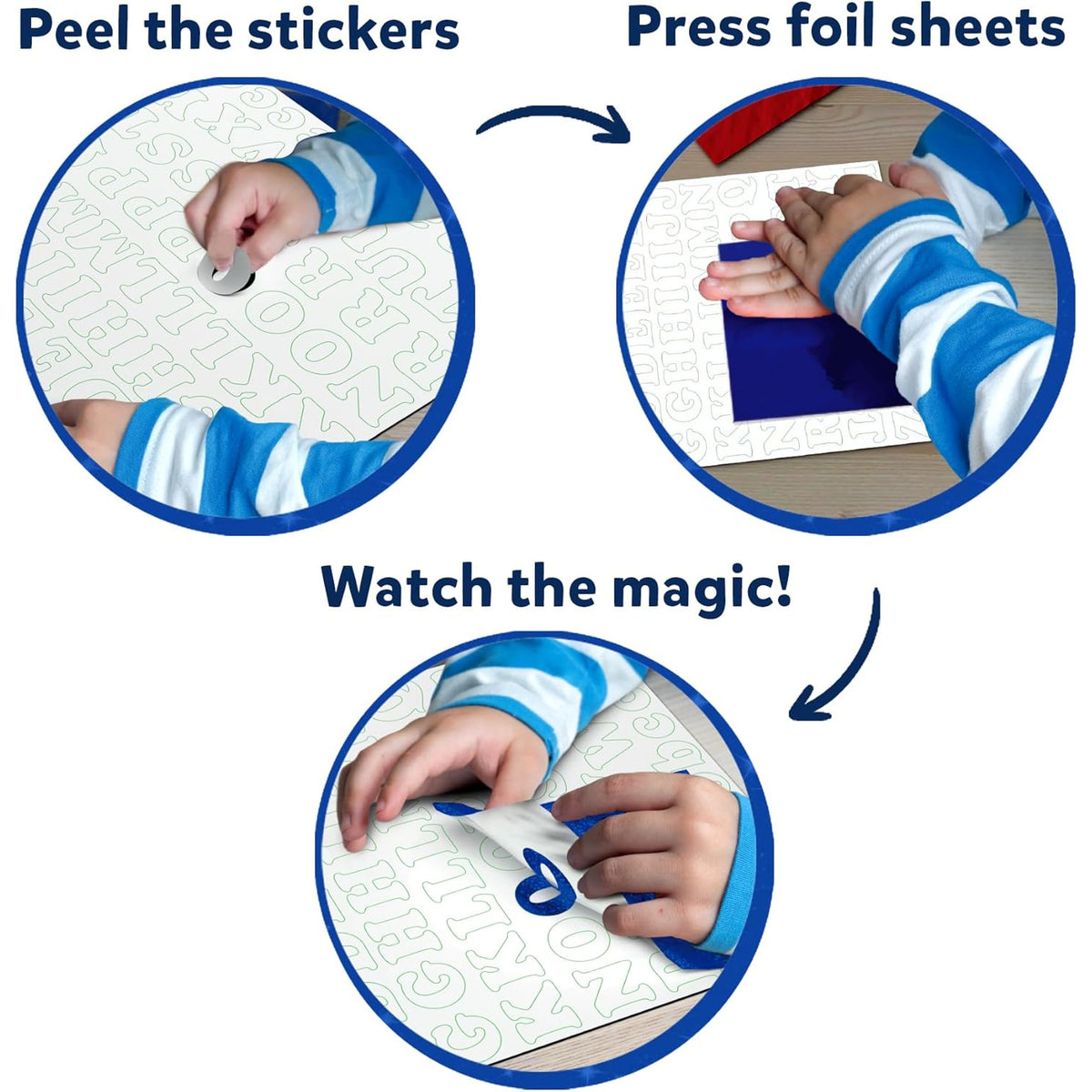 Foil Fun - Letter & Number Stickers