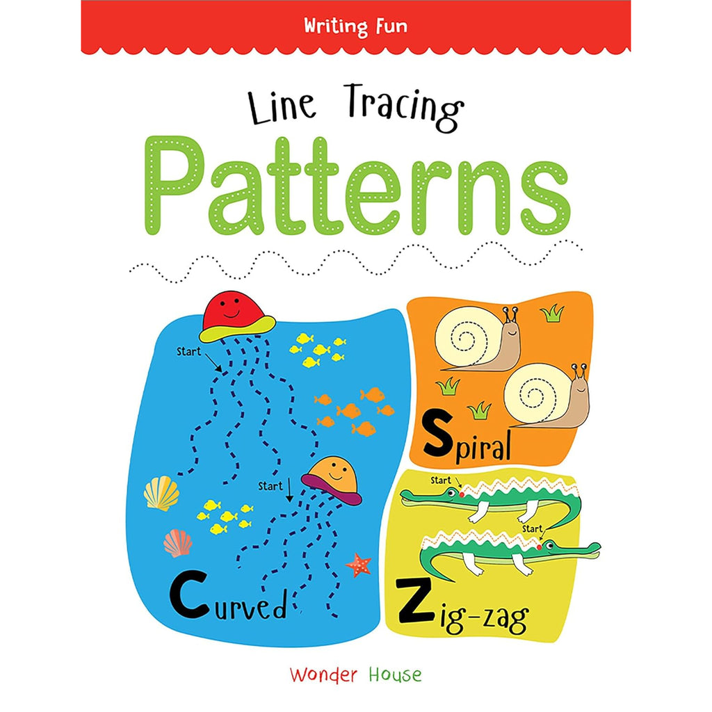 Line Tracing Patterns - Practice Drawing And Tracing Lines And Patterns