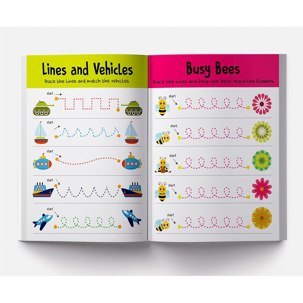 Line Tracing Patterns - Practice Drawing And Tracing Lines And Patterns