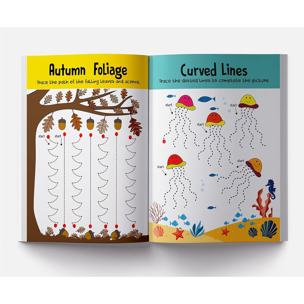 Line Tracing Patterns - Practice Drawing And Tracing Lines And Patterns