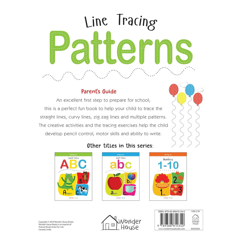 Line Tracing Patterns - Practice Drawing And Tracing Lines And Patterns