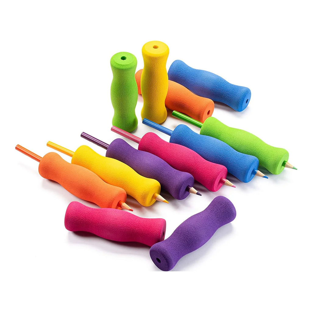 Special Supplies - Long Foam Pencil Grips for Kids and Adults