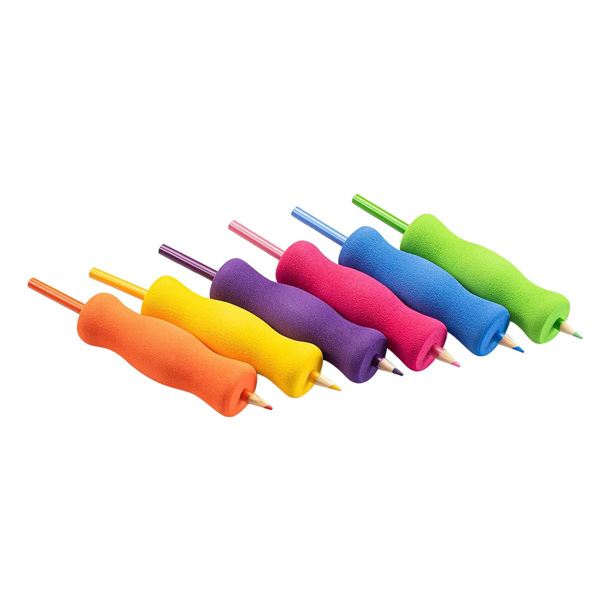 Special Supplies - Long Foam Pencil Grips for Kids and Adults