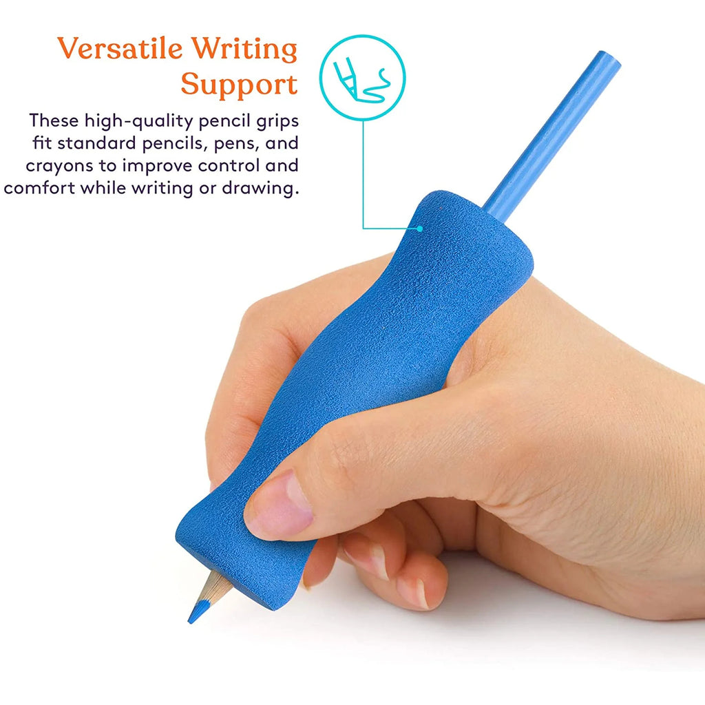 Special Supplies - Long Foam Pencil Grips for Kids and Adults