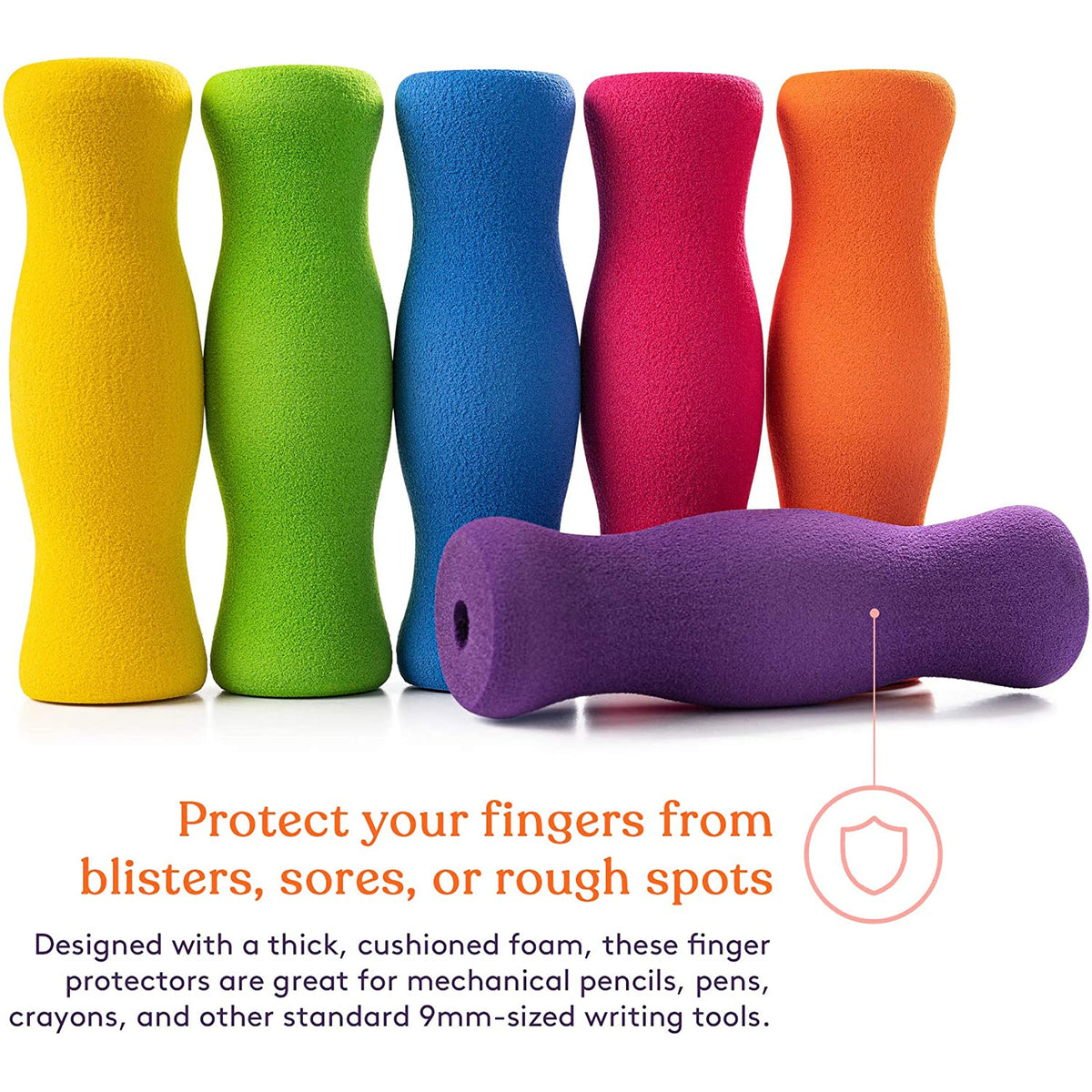 Special Supplies - Long Foam Pencil Grips for Kids and Adults