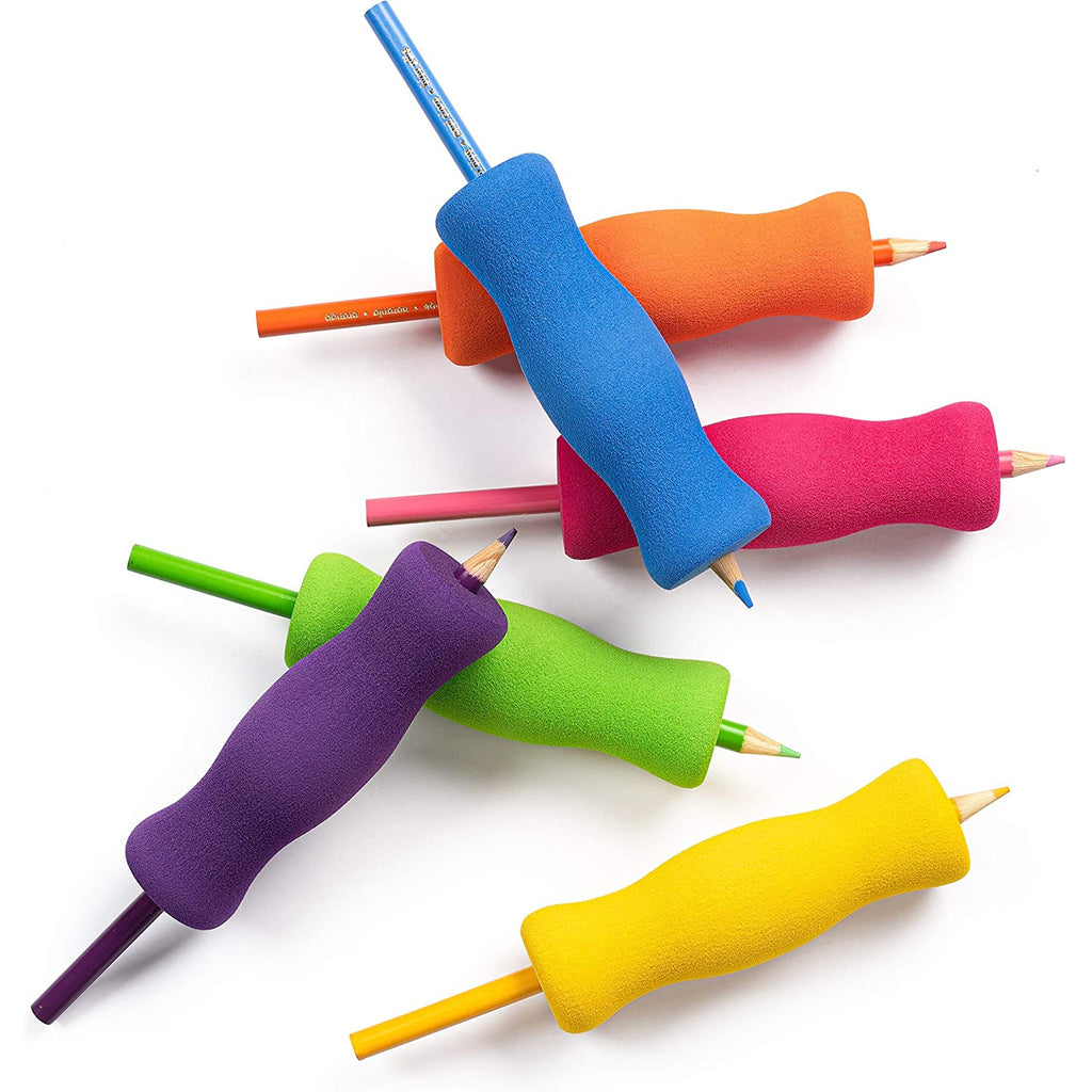Special Supplies - Long Foam Pencil Grips for Kids and Adults