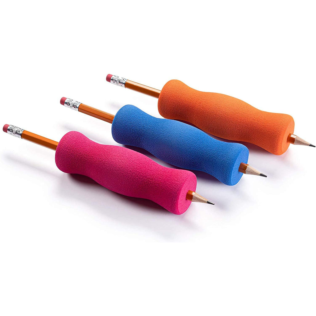 Special Supplies - Long Foam Pencil Grips for Kids and Adults