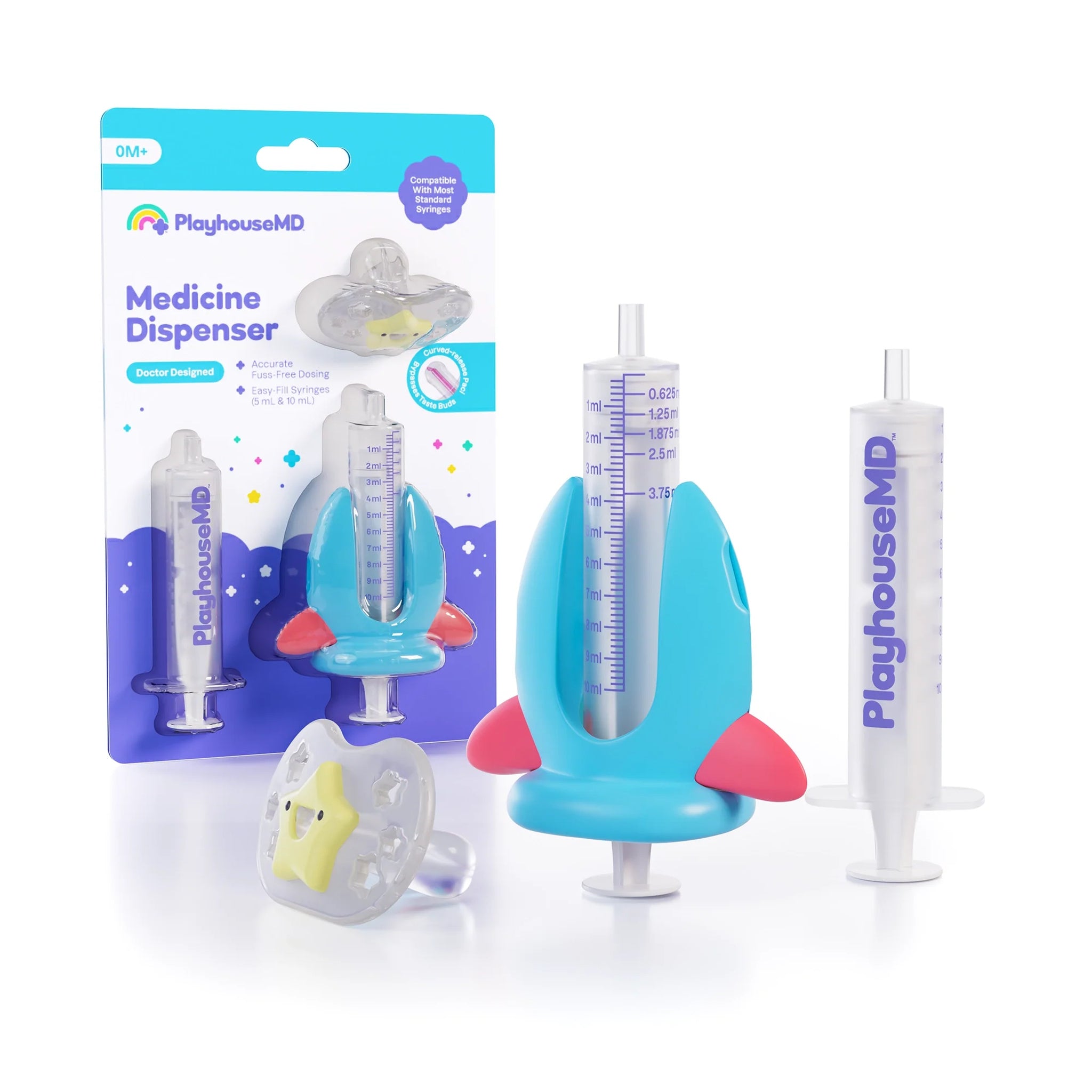 Medicine Dispenser for Babies & Toddlers – Riley the Rocket