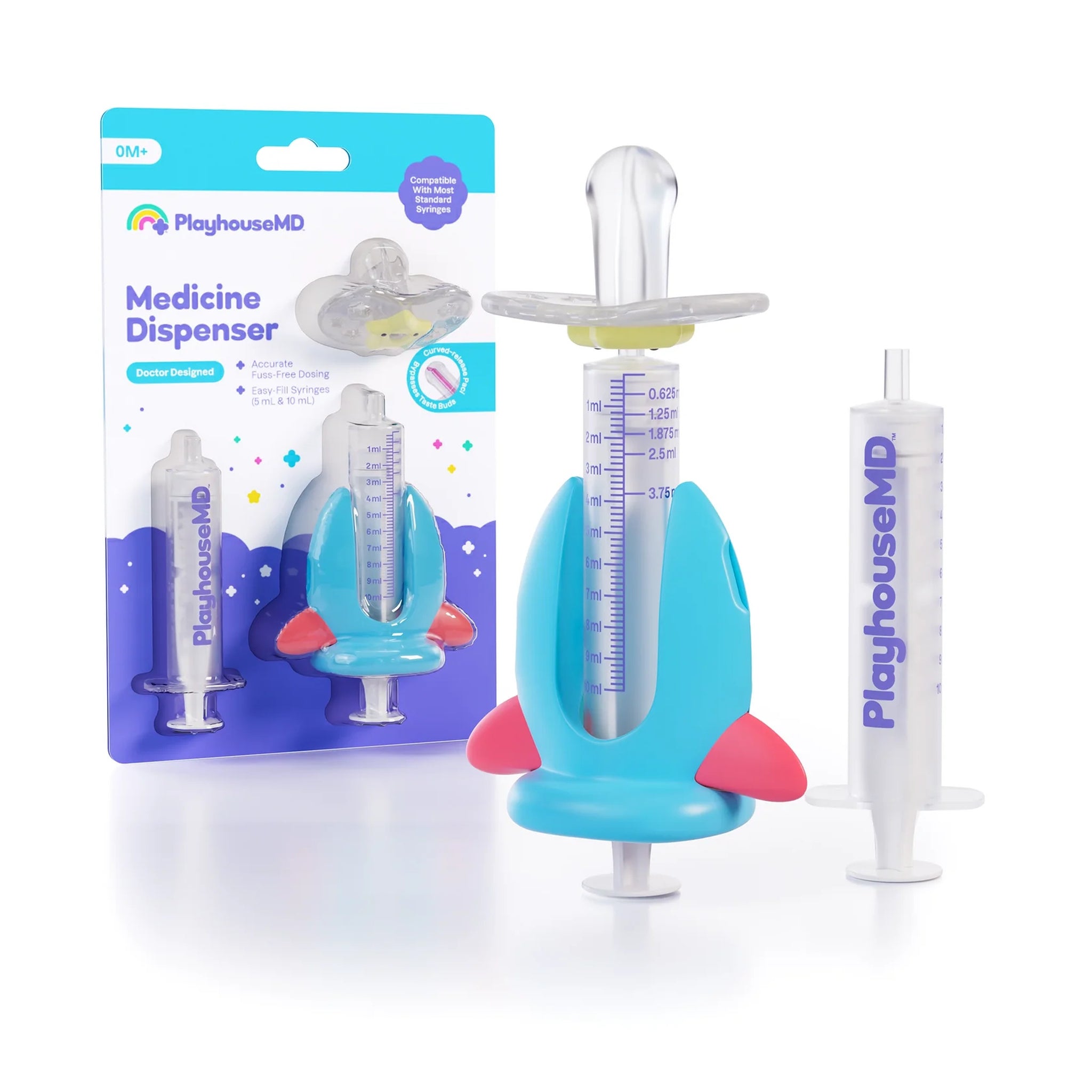 Medicine Dispenser for Babies & Toddlers – Riley the Rocket