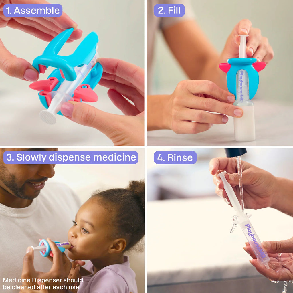 Medicine Dispenser for Babies & Toddlers – Riley the Rocket