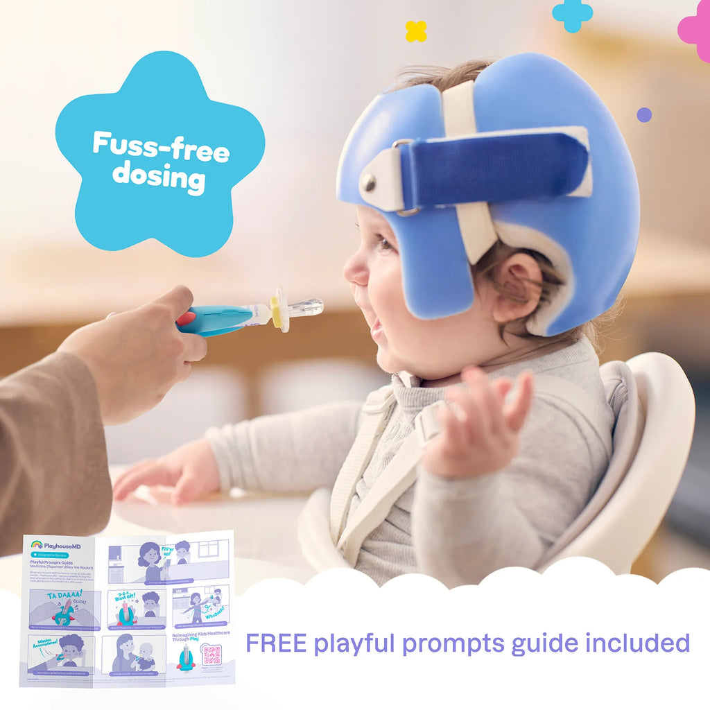Medicine Dispenser for Babies & Toddlers – Riley the Rocket