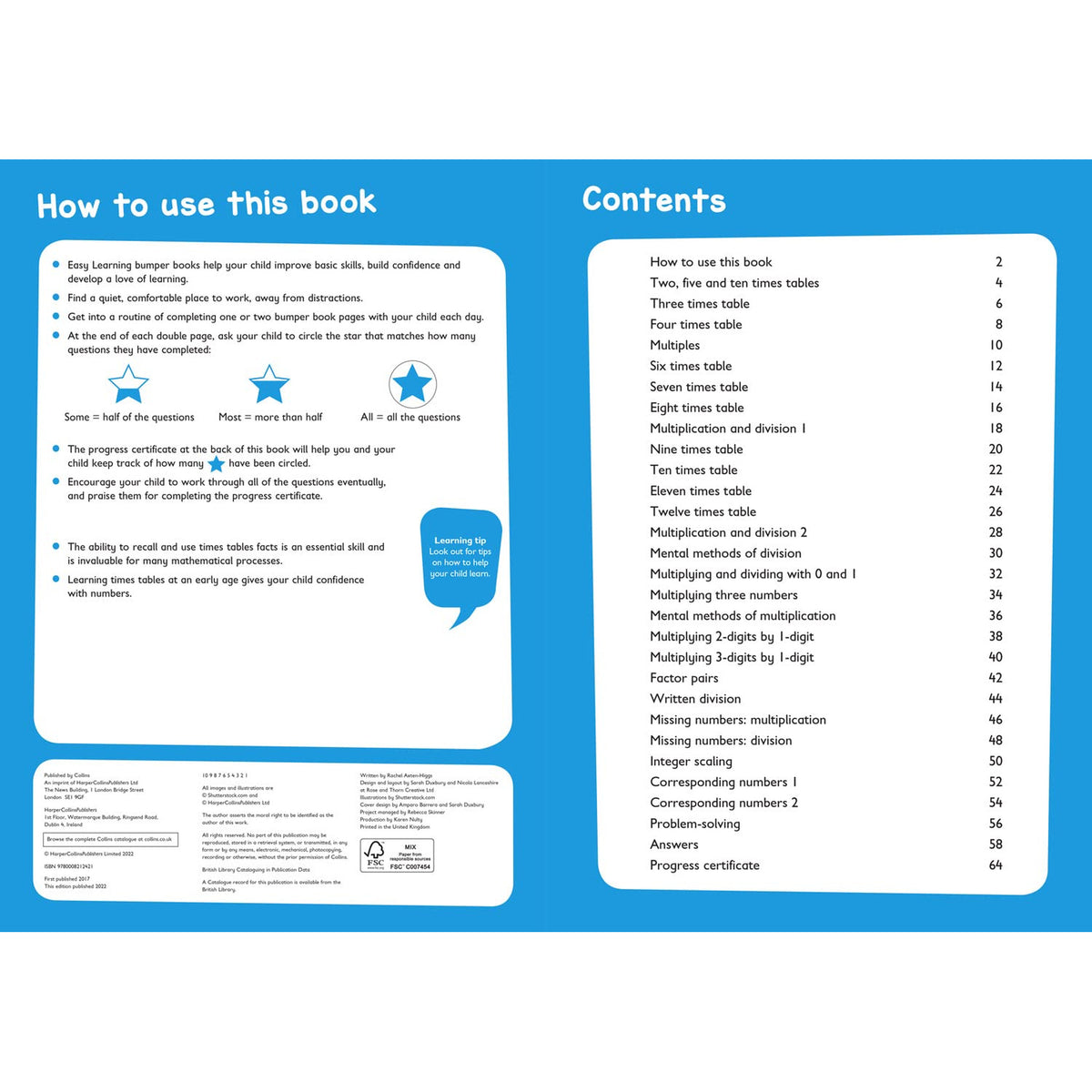 Multiplication & Division Bumper Book Ages 7-9