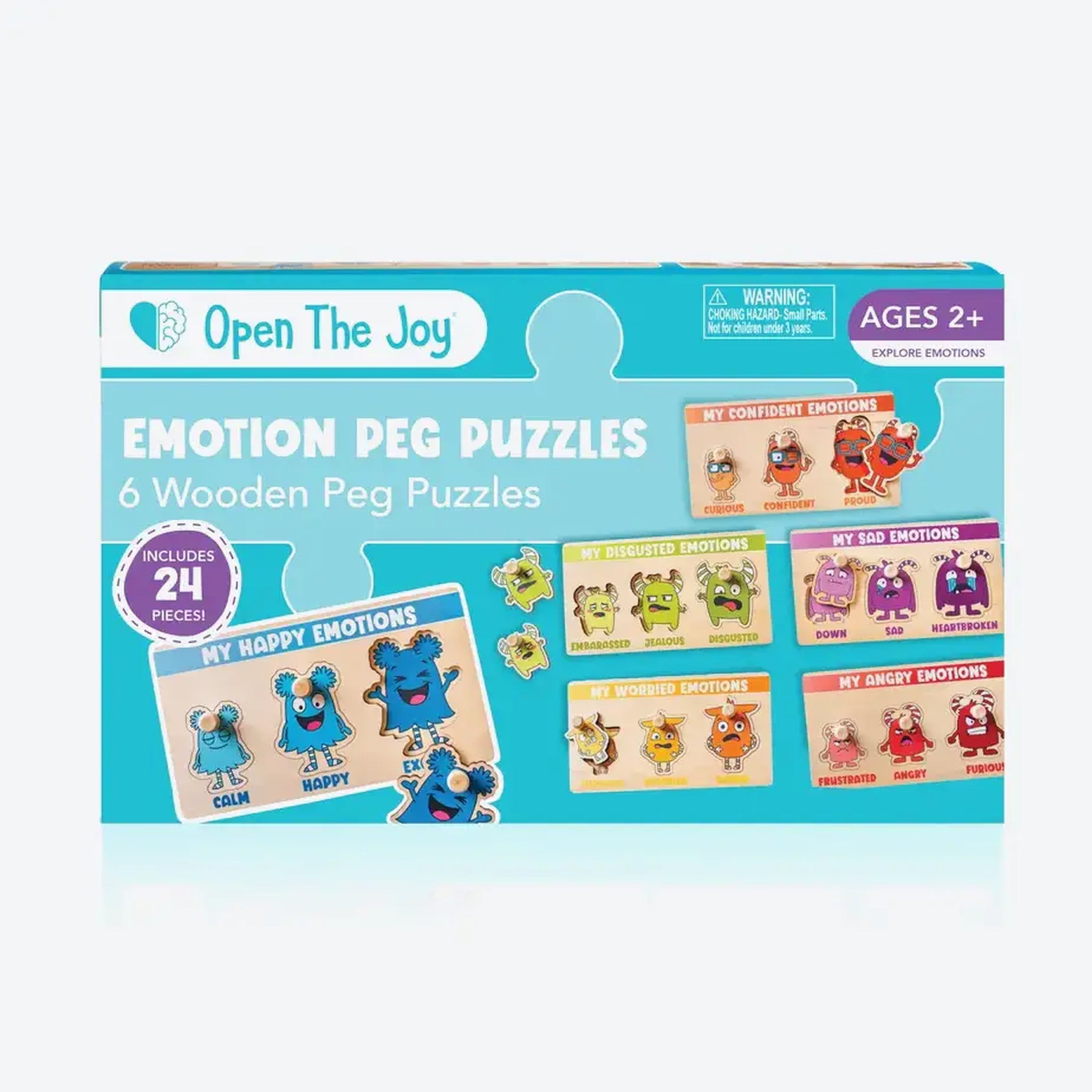 My Emotion Levels Peg Puzzles (PER ORDER)