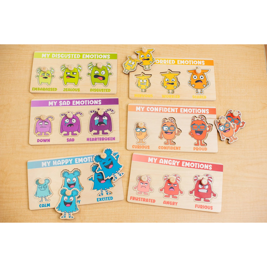My Emotion Levels Peg Puzzles (PER ORDER)