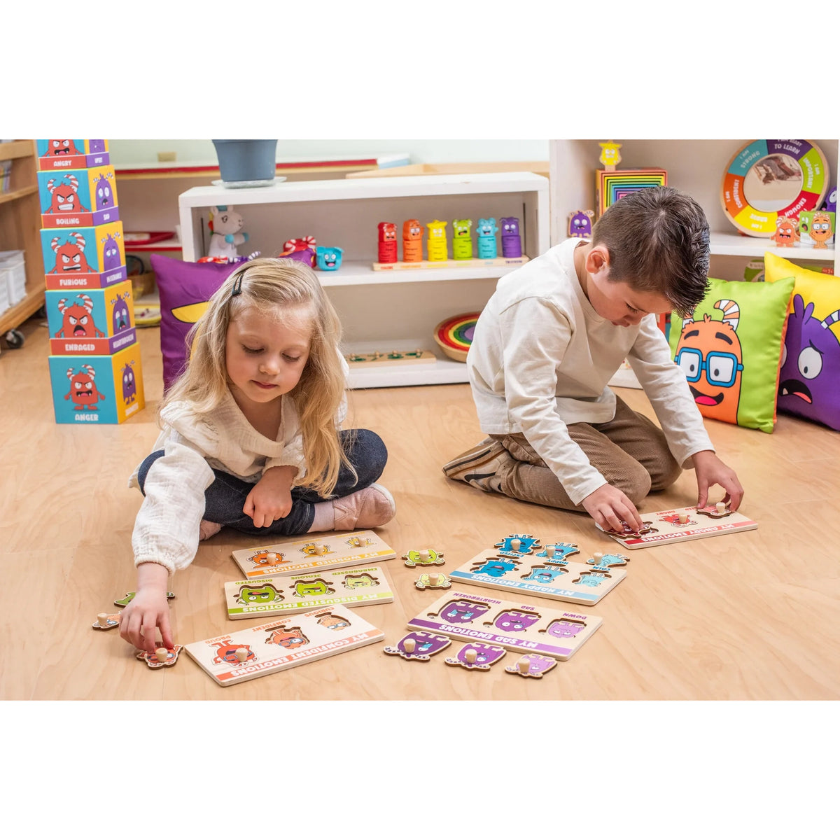 My Emotion Levels Peg Puzzles (PER ORDER)