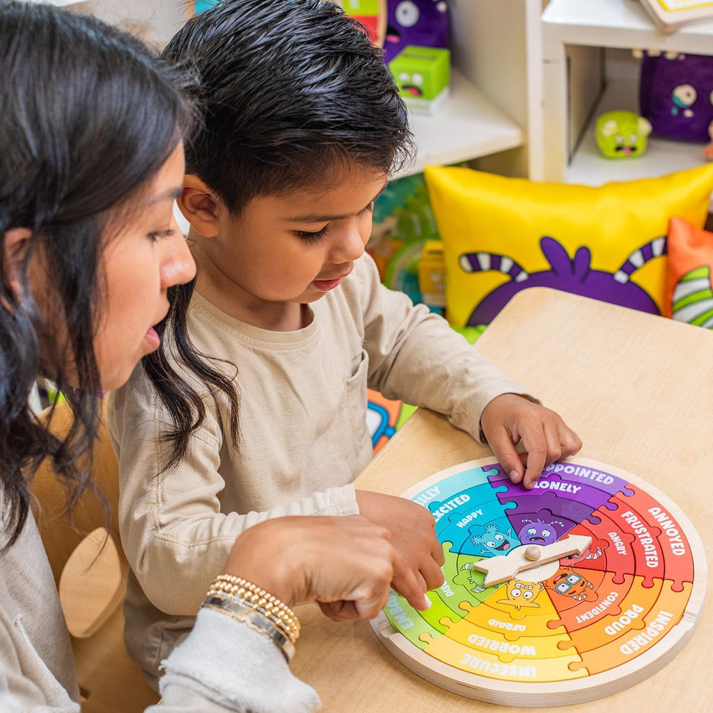 My Emotions Wheel - Emotional Intelligence, Mindfulness, and Learning Toy