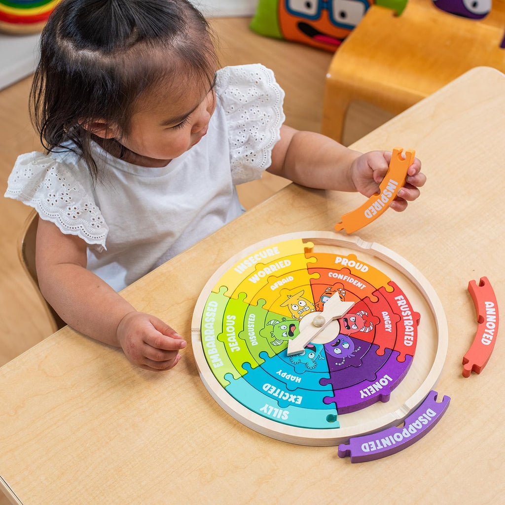 My Emotions Wheel - Emotional Intelligence, Mindfulness, and Learning Toy