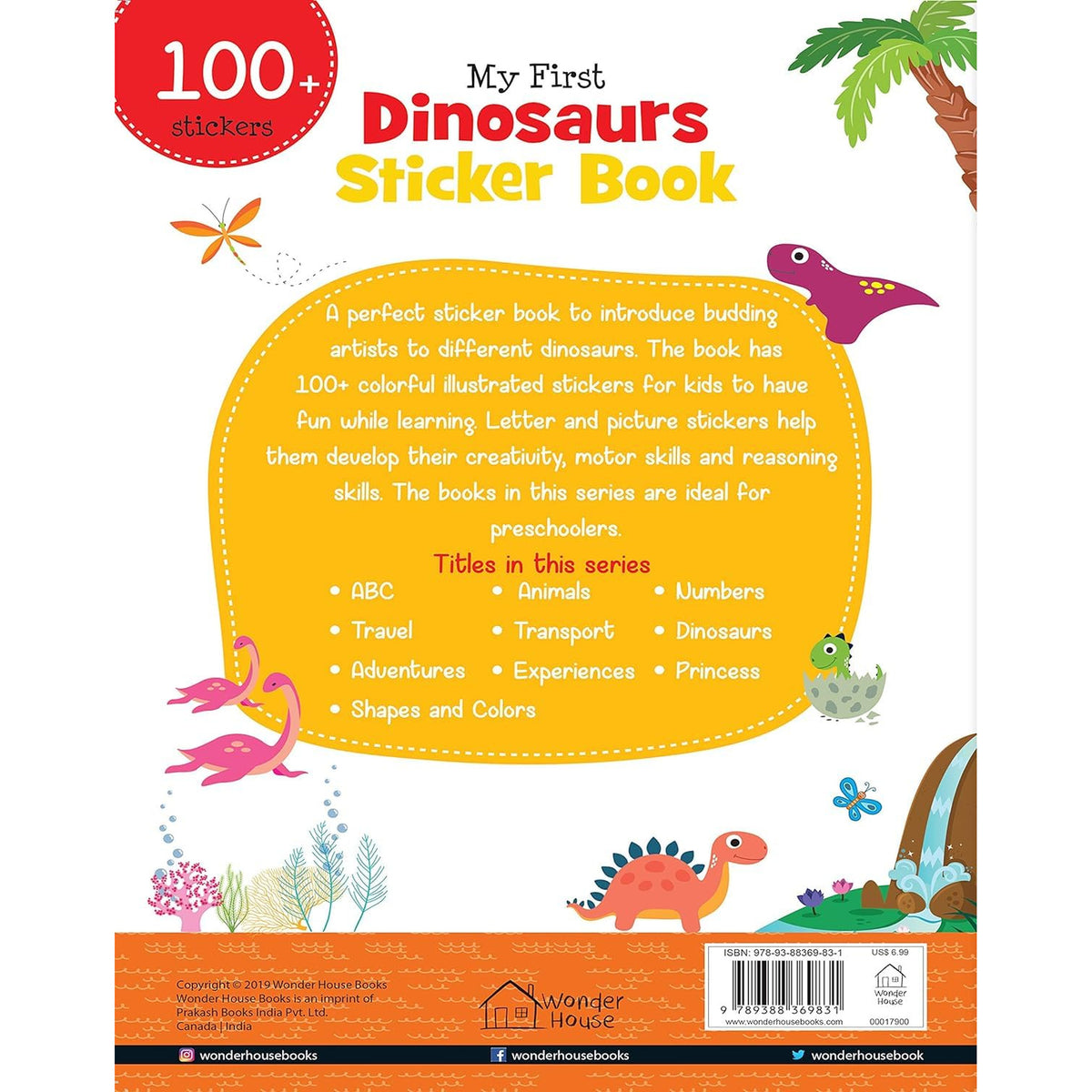 My First Dinosaurs Sticker Book