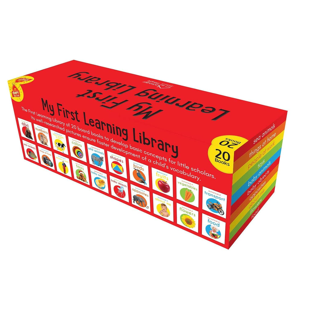 My First Learning Library Box Set 20 Board Books