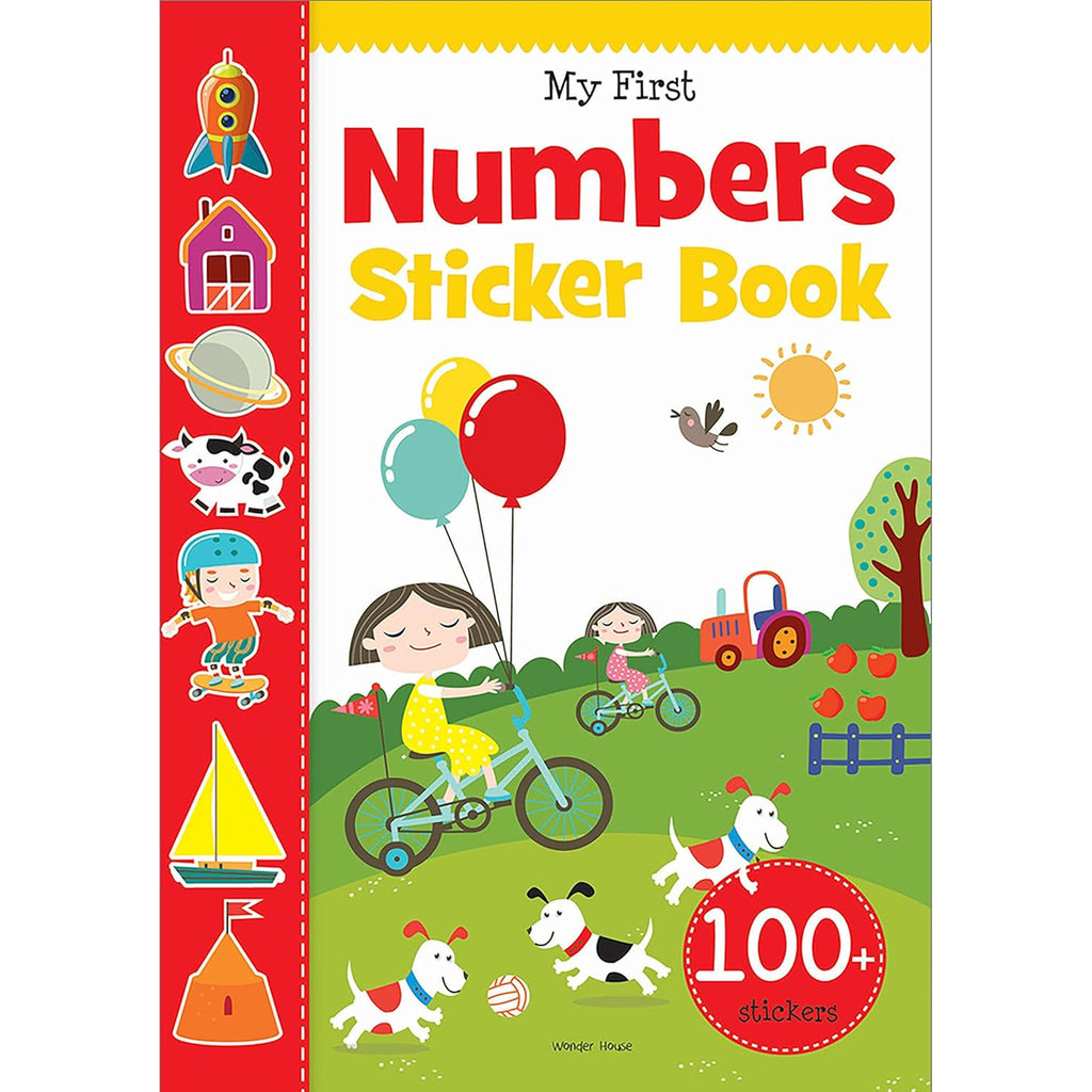 My First Numbers Sticker Book  Exciting Sticker Book With 100 Stickers