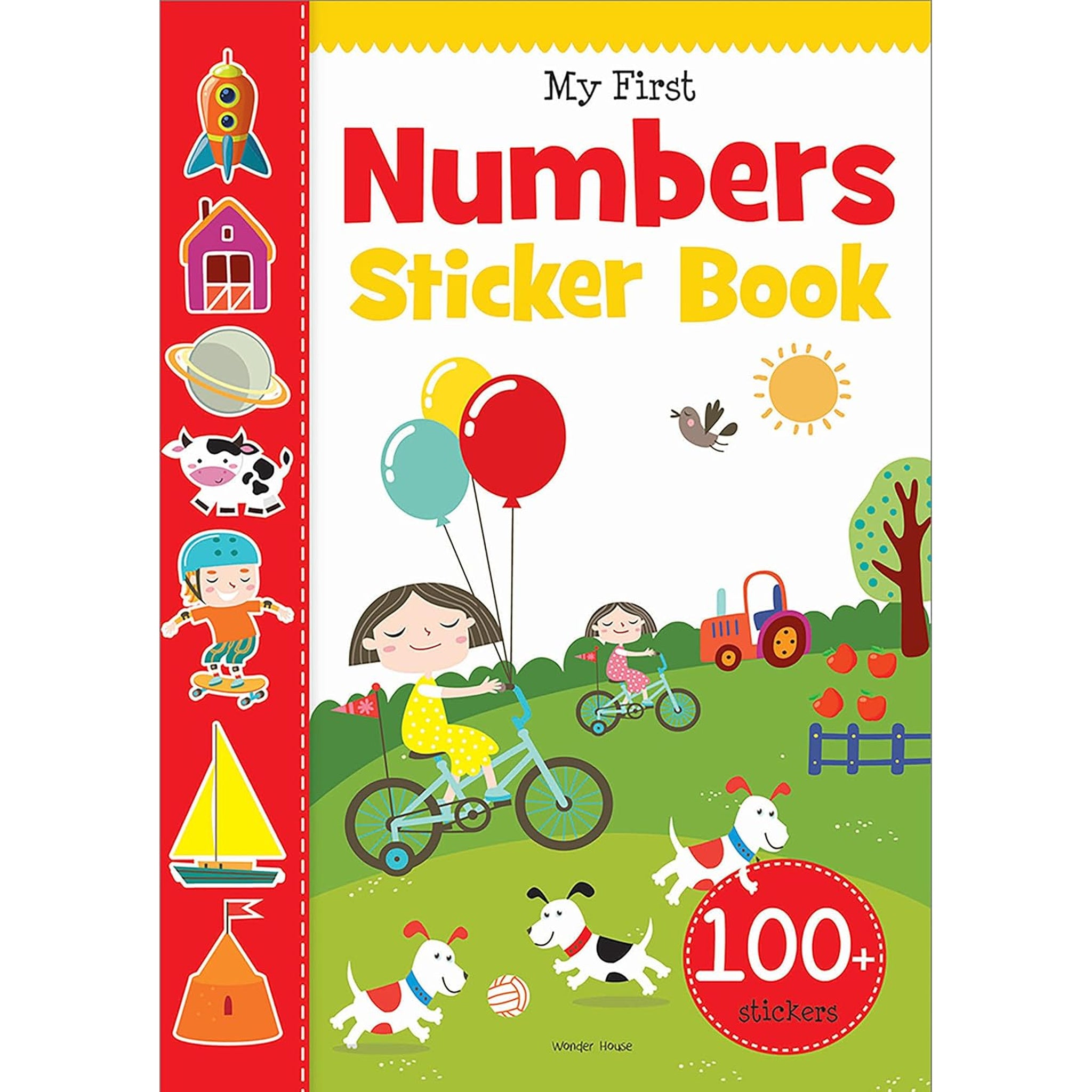 My First Numbers Sticker Book  Exciting Sticker Book With 100 Stickers
