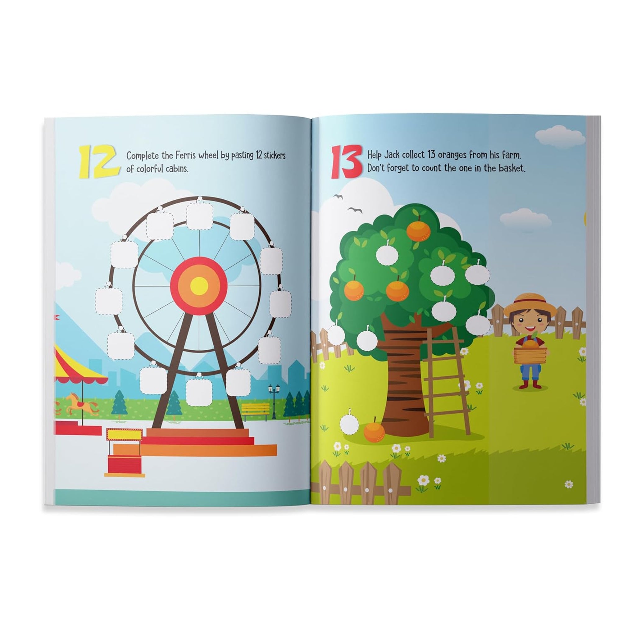 My First Numbers Sticker Book  Exciting Sticker Book With 100 Stickers