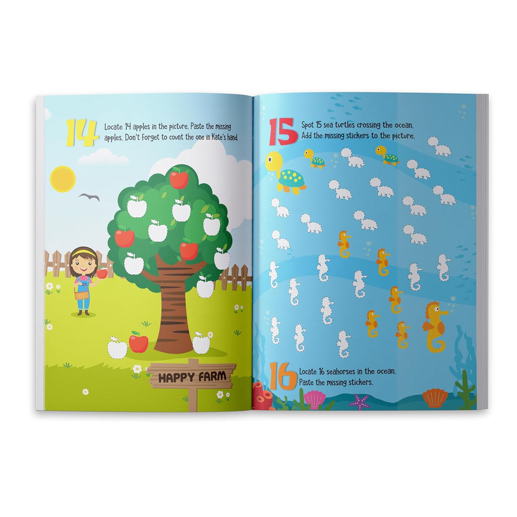 My First Numbers Sticker Book  Exciting Sticker Book With 100 Stickers