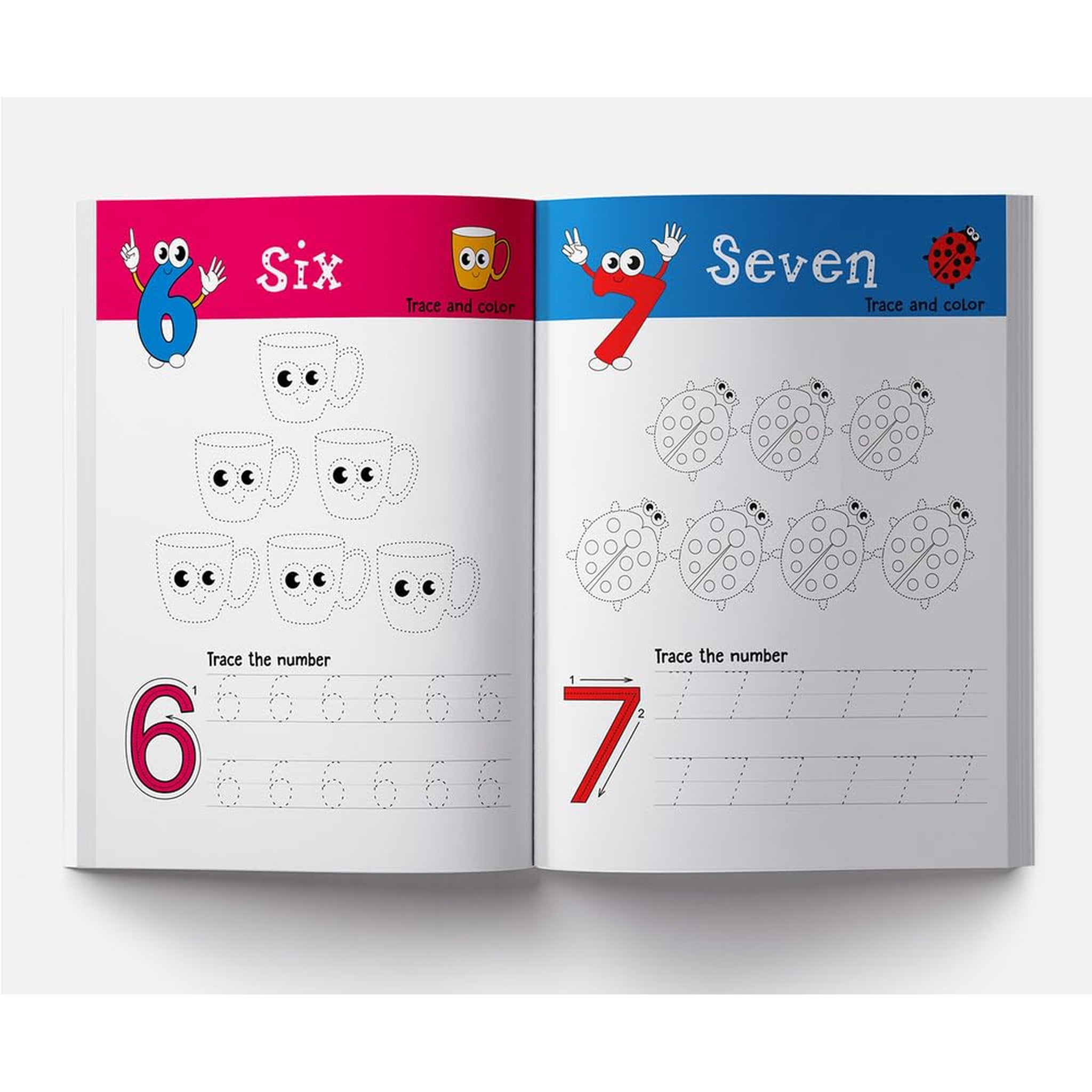 Numbers 1-1 Write and Practice Numbers 1 to 10 (Writing Fun)