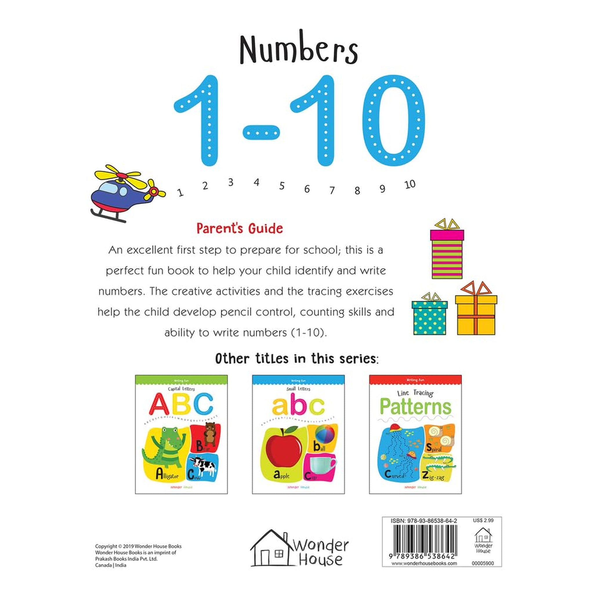 Numbers 1-1 Write and Practice Numbers 1 to 10 (Writing Fun)