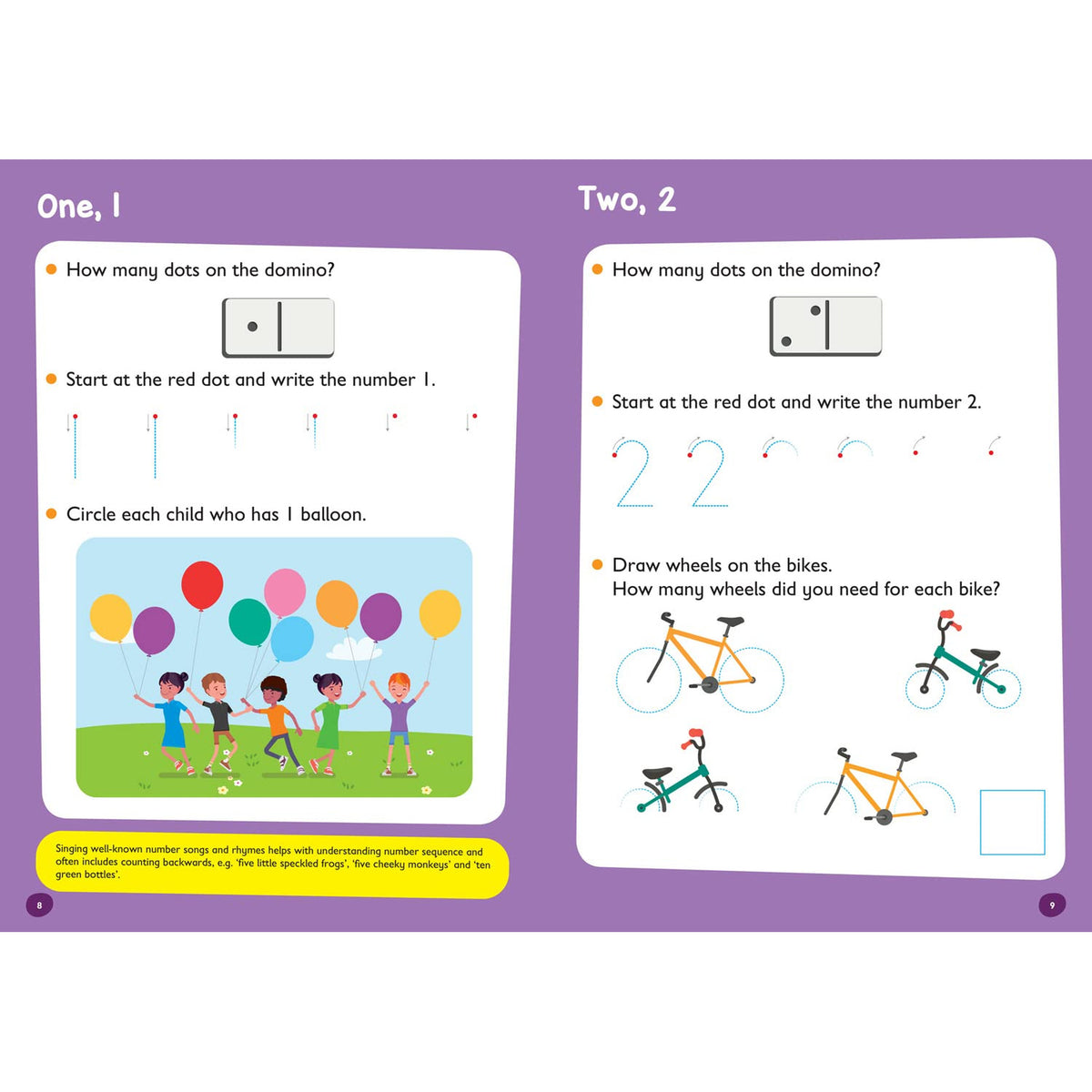 Collins - Numbers Bumper Book Ages 3-5