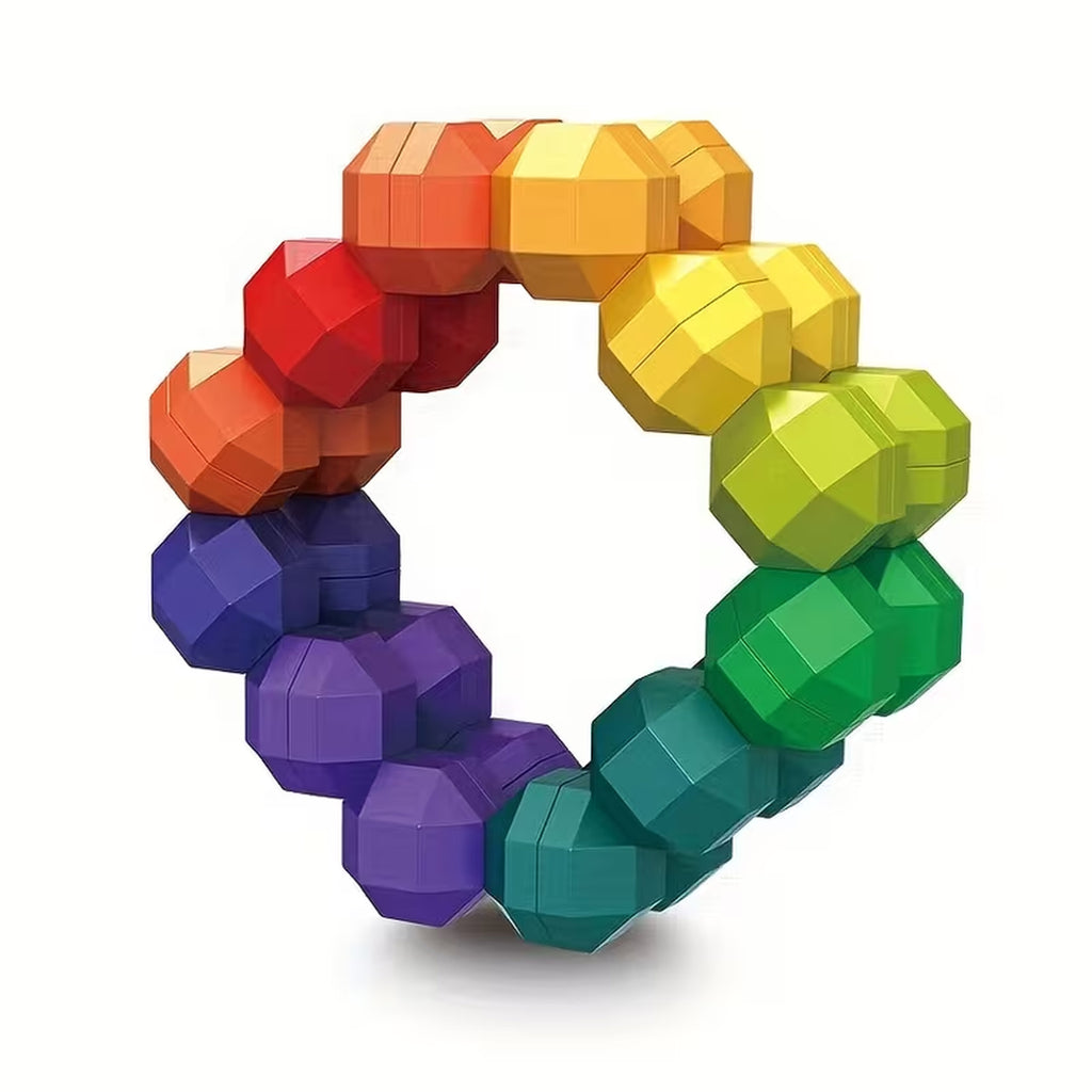 Plastic Toy Magic Cube, 3D Puzzle DIY Educational