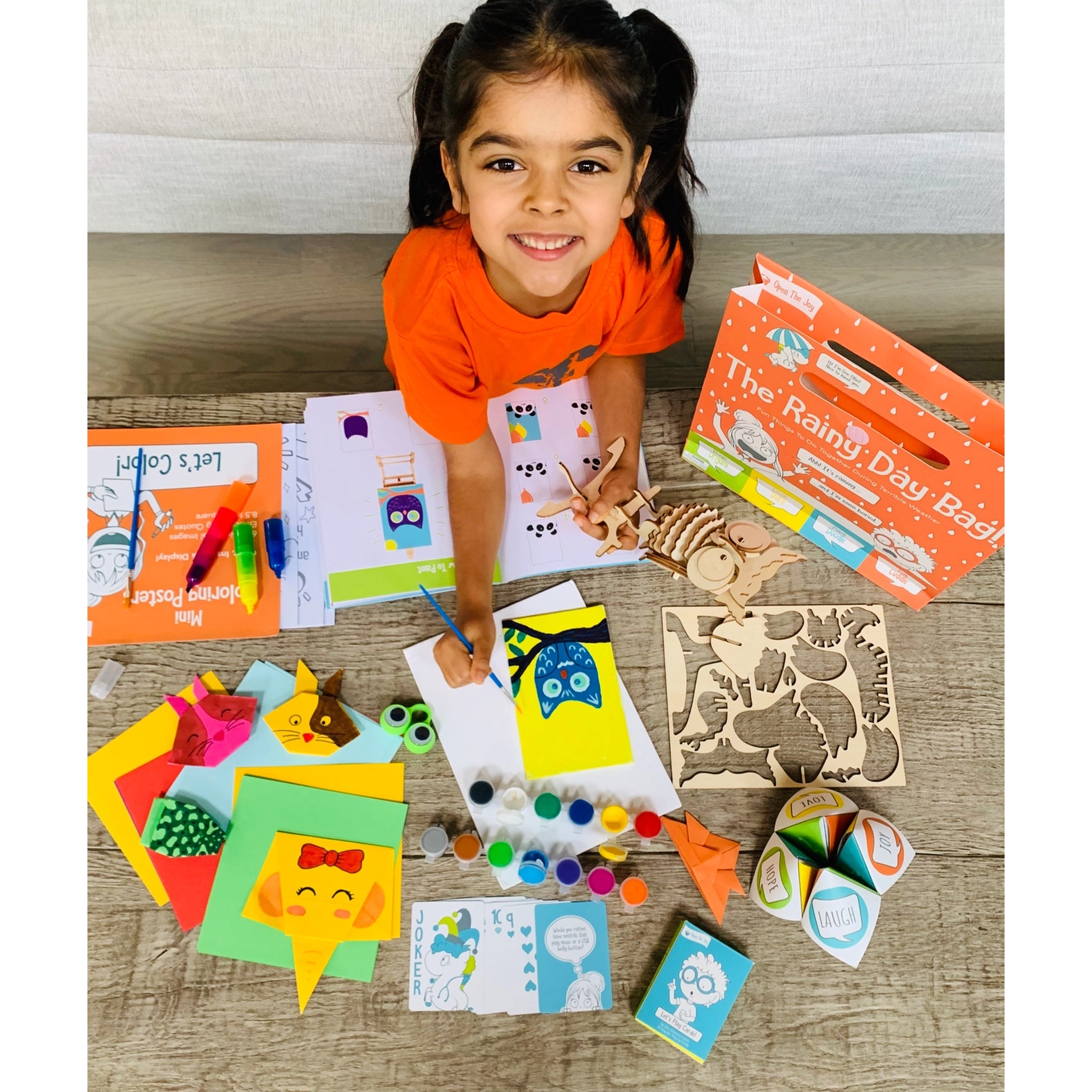 Rainy Day Bag - All-in-One Activity Kit